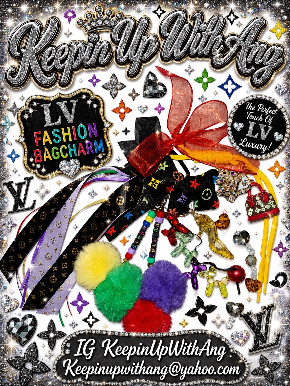 FASHION ONLY Inspired Bag Charm
